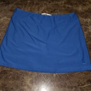 NIKE Womens Court Pure Tennis Skirt Blue Sz Med.
